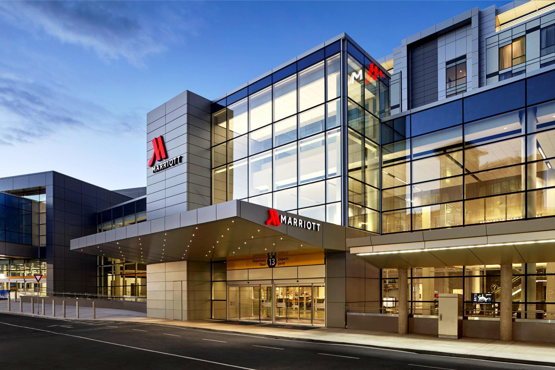 Calgary Airport Marriott In-Terminal Hotel Eksteriør bilde