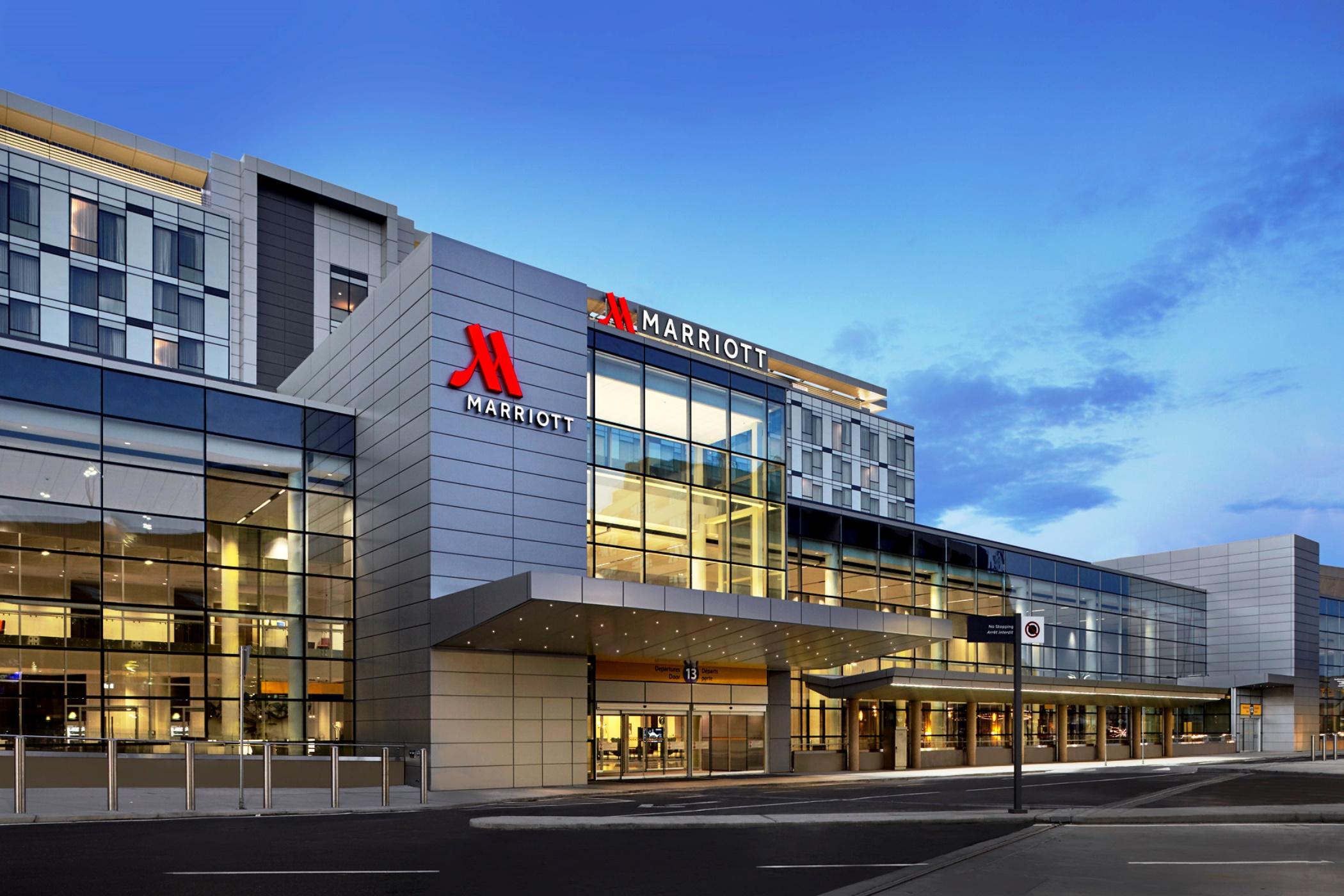 Calgary Airport Marriott In-Terminal Hotel Eksteriør bilde